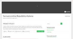 Desktop Screenshot of farmaciarepubblica.it